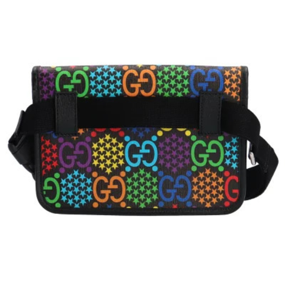 Gucci GG Psychedelic Waist Bag Leather Multicolor - Picture 3 of 6